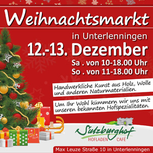 Weihnachtsmarkt in Unterlenningen