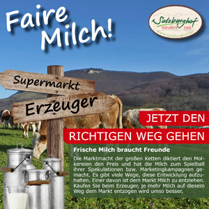 Faire Milch vom Sulzburghof