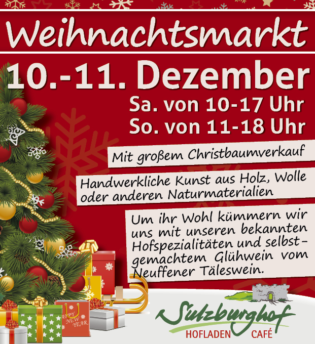 Weihnachtsmarkt auf dem Sulzburghof